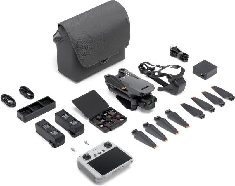 Комплектация DJI Mavic 3 Pro — Fly More Combo + пульт DJI RC