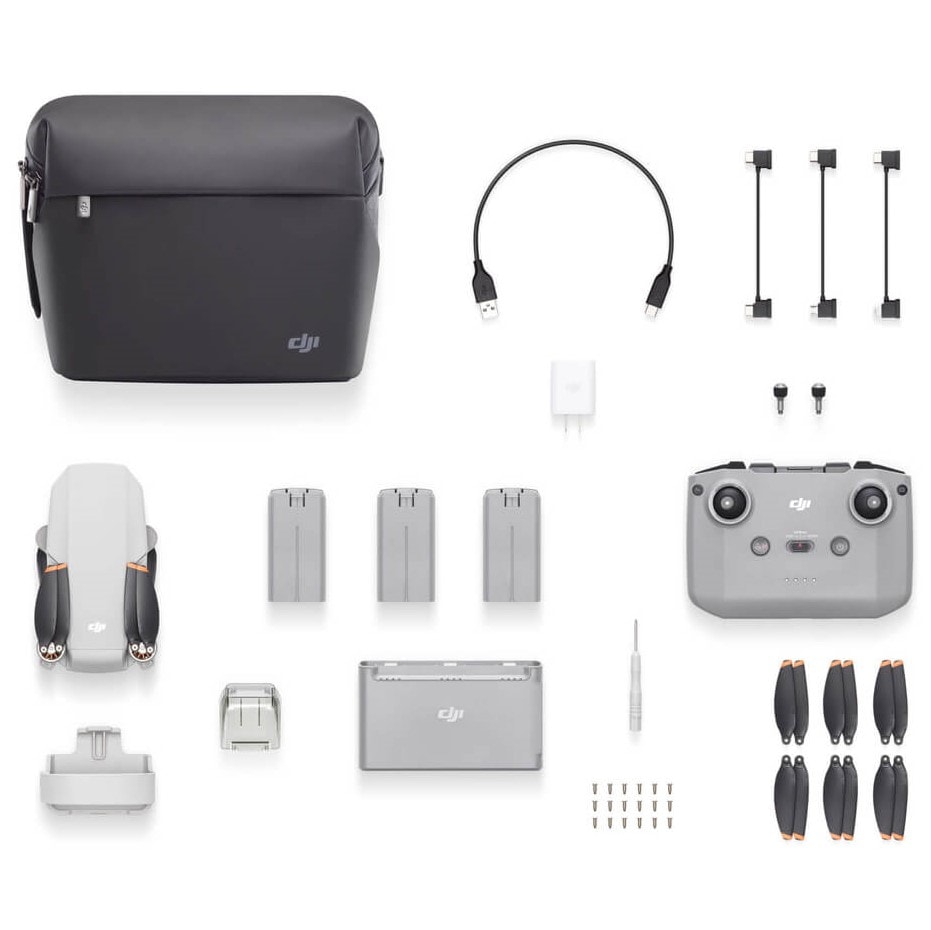 Комплектация DJI Mini 2 — Fly More Combo